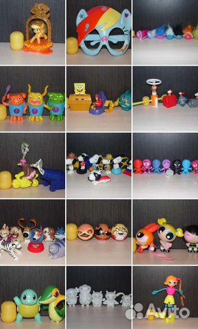 Игрушки - фигурки из макдональдса