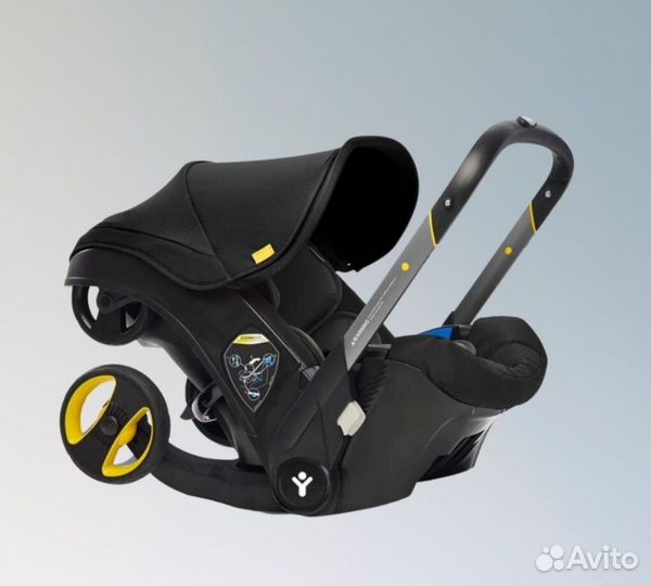 Новая коляска автокресло foo foo 4в1 черная