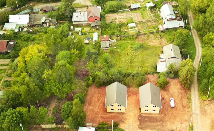 Дом 107 м² на участке 6 сот.