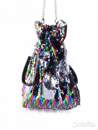 Сумка из пайеток,bradex