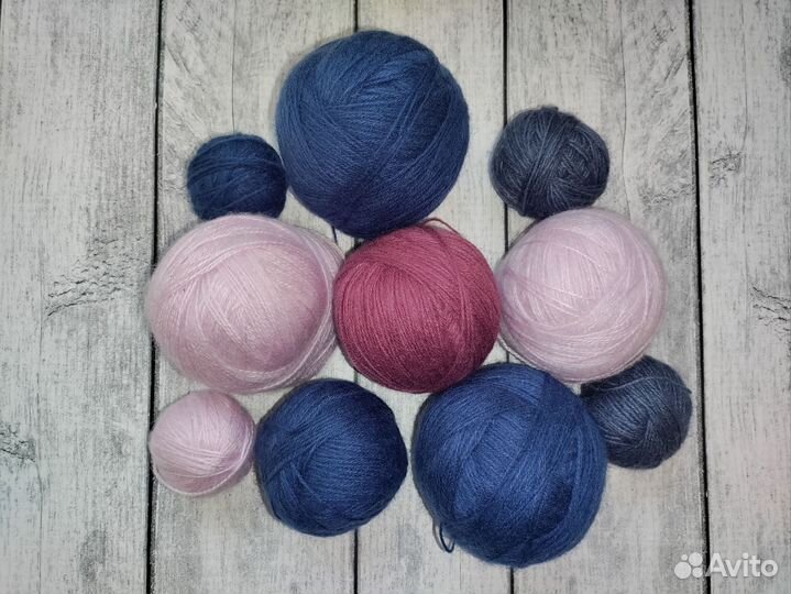 Пряжа для вязания шерсть пакетом