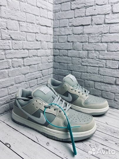 Кроссовки Nike sb dunk low pro light gray