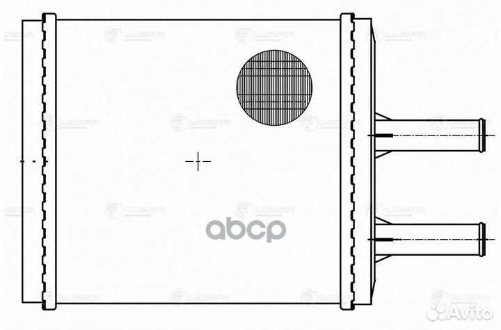 LRH 0812 радиатор отопителя KIA Sportage 93 L