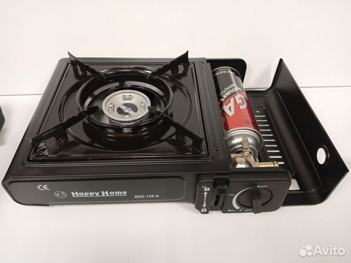 Газовая плита туристическая с пьезоподжигом