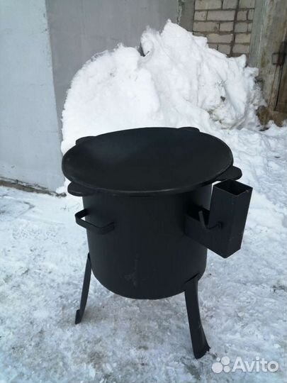 Казан чугунный узбекский