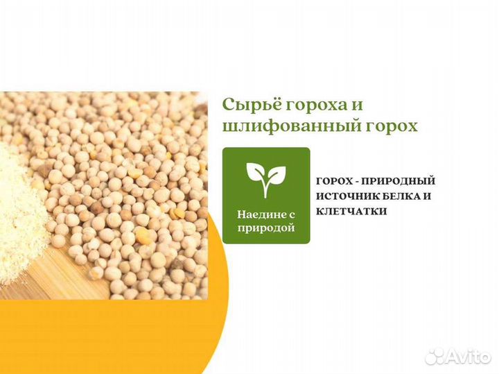 Горох с поля (сырье) (кг)