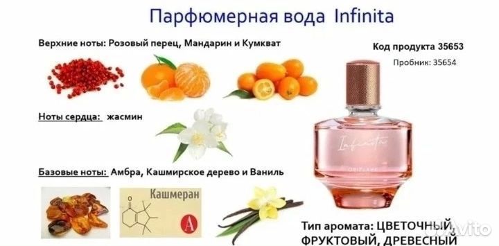 Парфюмерная вода Infinita Инфинита