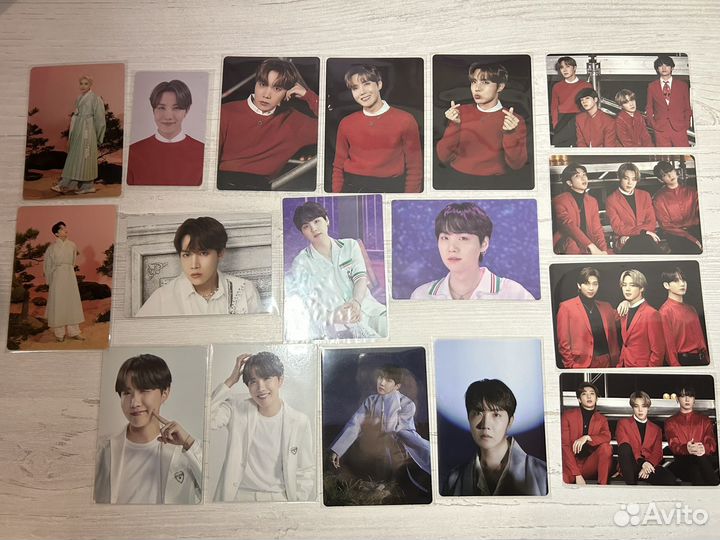 Карты и открытки BTS Намджун Хосок