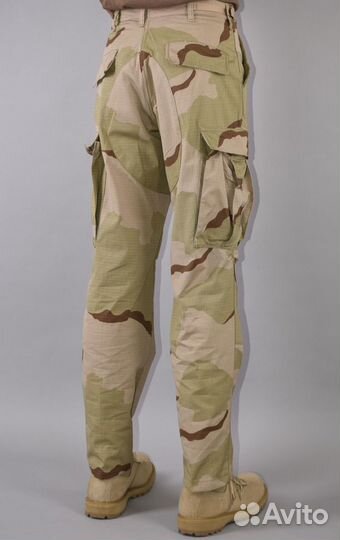 Брюки камуфляж Mil-tec BDU desert-3 новые с ремнём