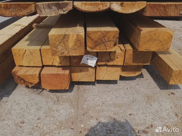 Экологичный брус из лиственницы