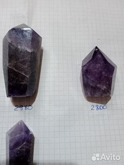 Кристаллы аметист