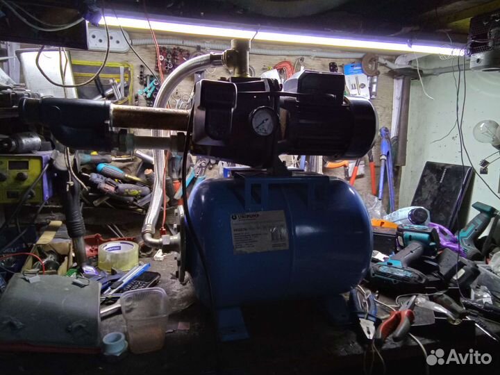 Насосная станция для воды.дизельная пушка 37 квт