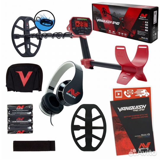 Металлодетектор minelab vanquish 540