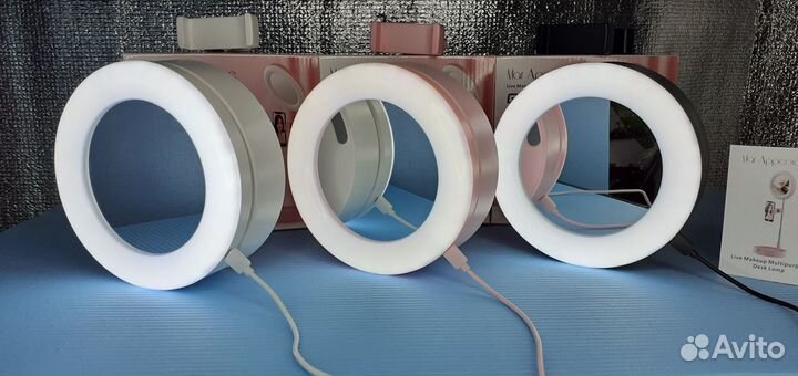 Макияжная лампа с зеркалом на штанге Mar Appleonce