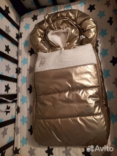 Конверт на выписку для девочки зимние