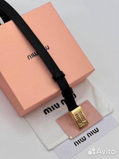 Ремень Miu Miu 3 цвета