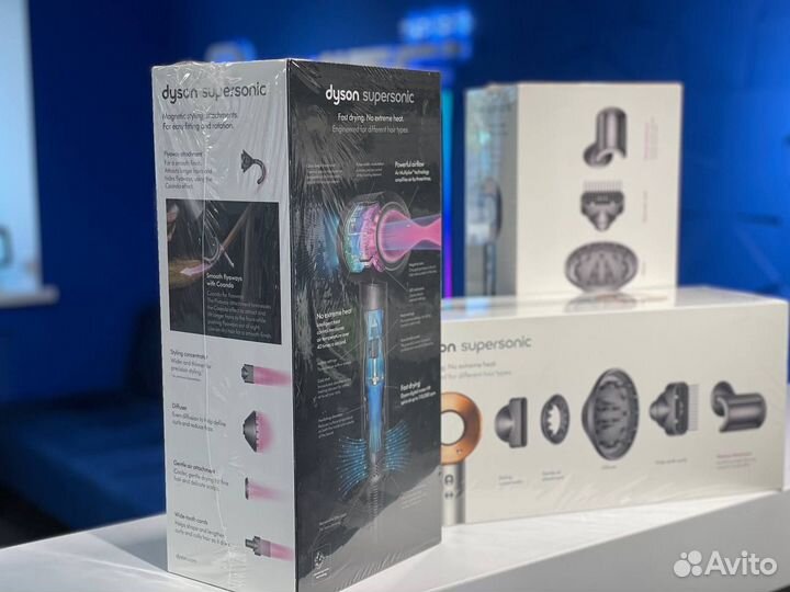 Фен Dyson Supersonic HD07 Никель / Медь