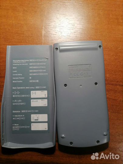 Калькулятор casio fx-82es
