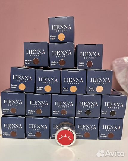 Хна для бровей Henna Expert