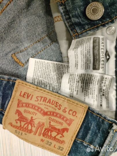 Джинсы levis 511