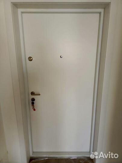 Дверь входная металлическая от застройщика пик