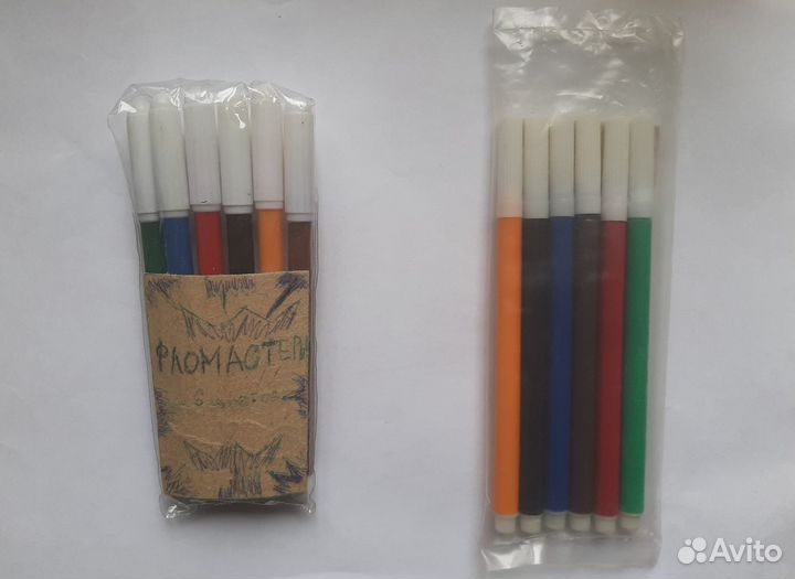 Фломастеры СССР 1980-е