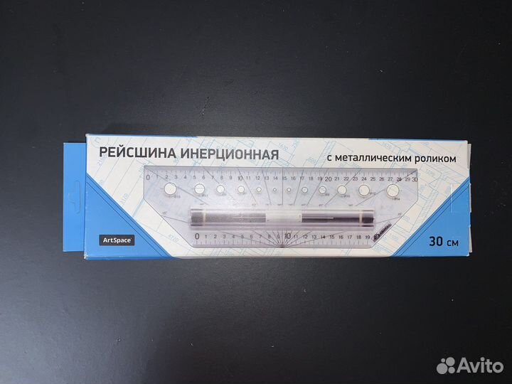 Рейсшина чертёжная линейка 30 см