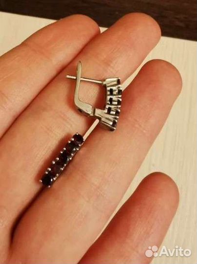 Ювелирные серьги Серебро