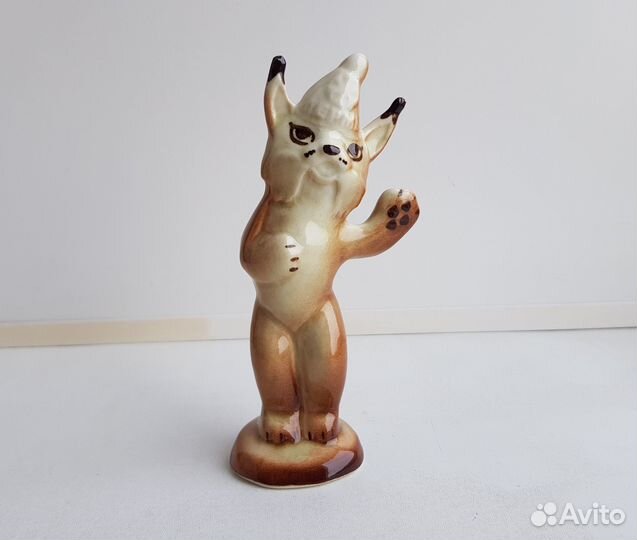 Рысь Зимняя Спартакиада РСФСР. Пермь.Керамика 1985