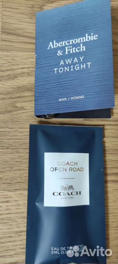 Пробники мужских духов