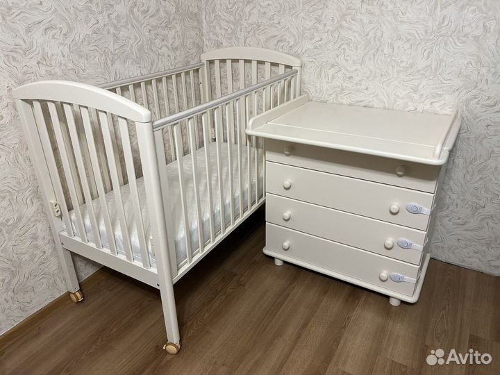 Детская кровать из массива березы