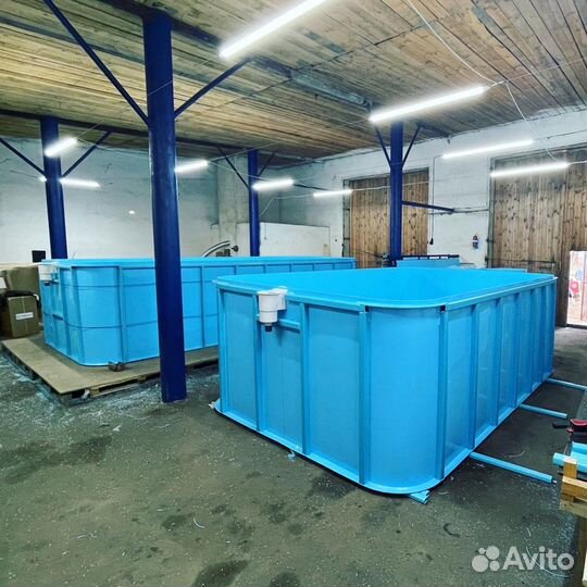 Бассейны, купели и емкости из полипропилена