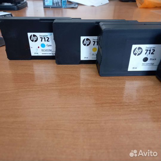 Картриджи hp 712