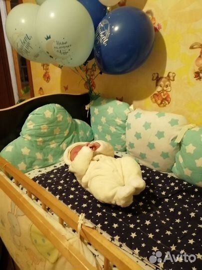 Бортики в кроватку