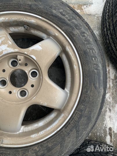 Литые диски r14 на ваз с резиной
