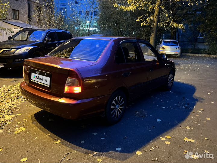 Hyundai Accent 1.5 МТ, 2004, 177 786 км
