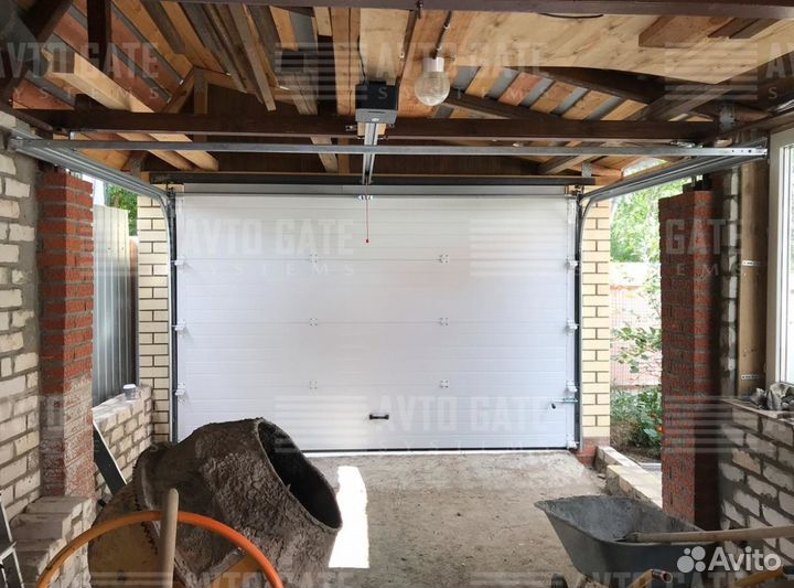 Гаражные ворота секционные