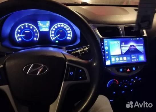 Магнитола Hyundai Solaris 1 Android IPS