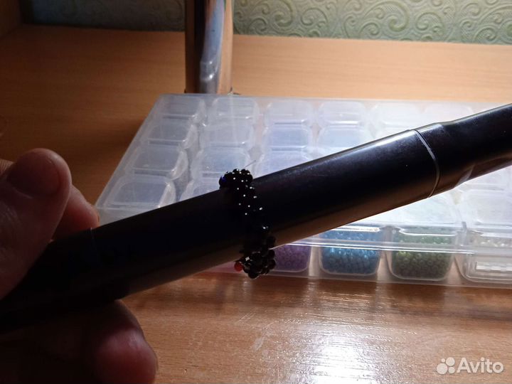 Кольцо из бисера