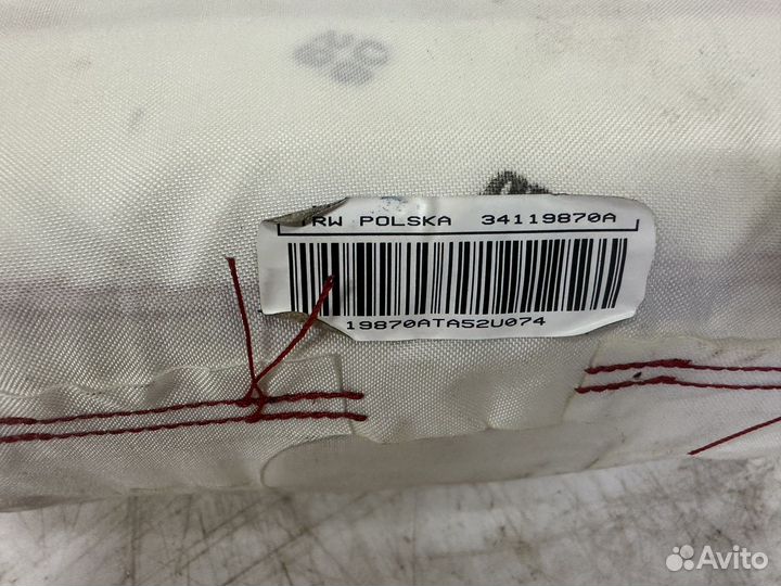 Подушка безопасности Kia ceed 2 JD 2012-2015