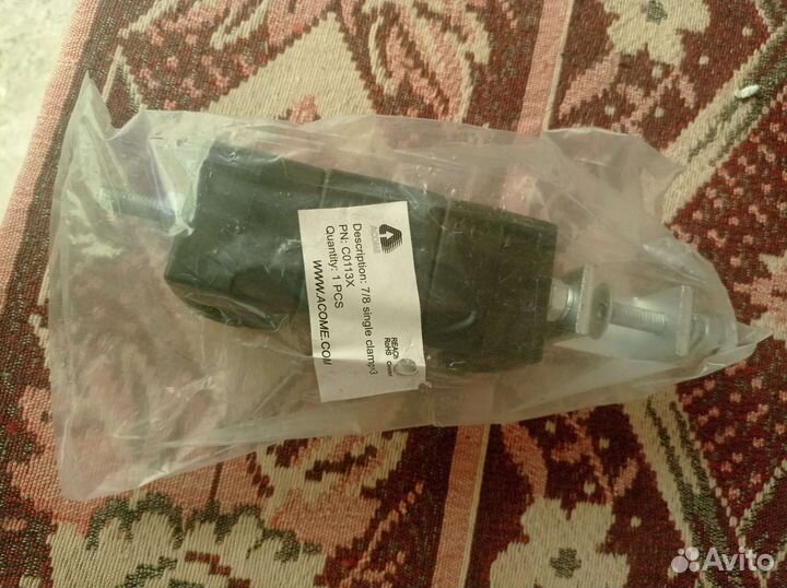 Клэмпы. Держатель кабеля