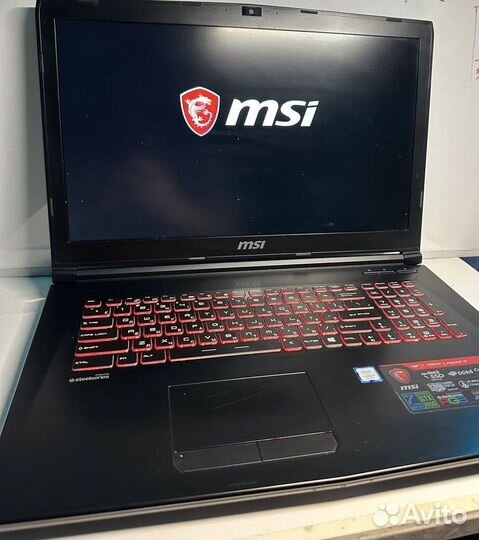 Игровой ноутбук msi
