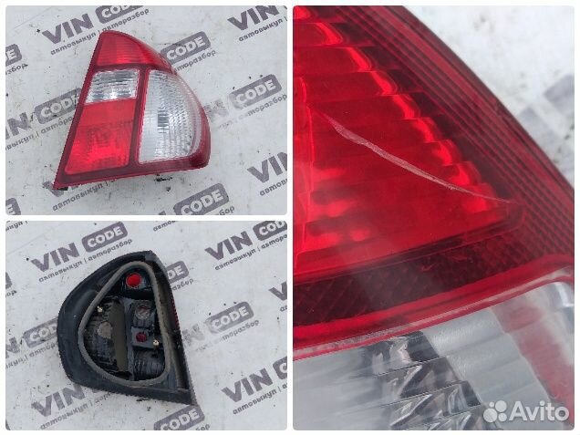 Фонарь задний правый Renault Symbol