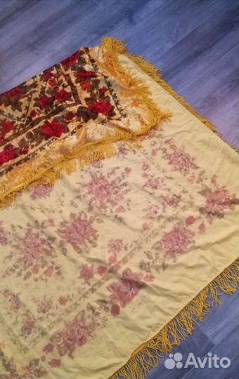 Плюшевая скатерть СССР