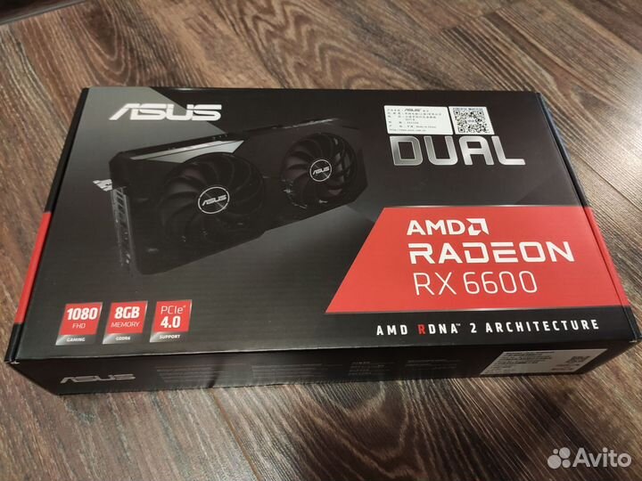 Видеокарта Asus 6600