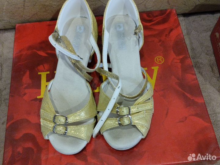 Туфли для спортивно-бальных танцев для девочки