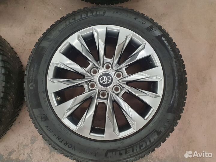 Зимние колеса R20 Land Cruiser 300 на Michelin