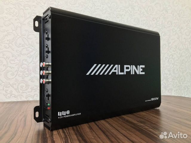Усилитель 4х канальный Alpine