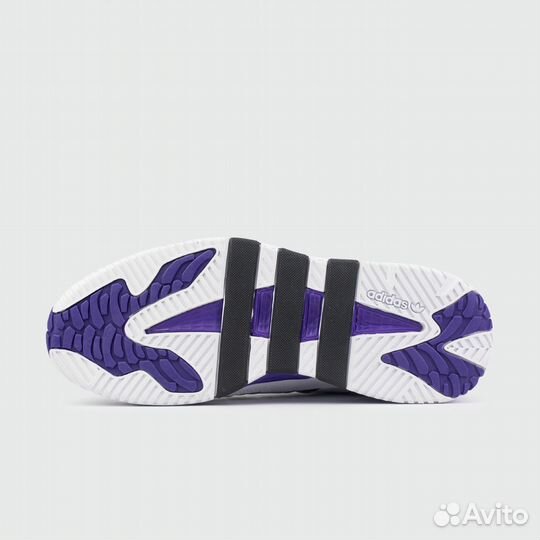 Кроссовки Adidas Niteball White / Purple