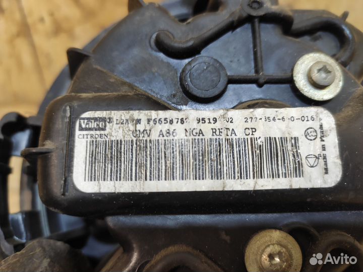 Моторчик печки Citroen C3